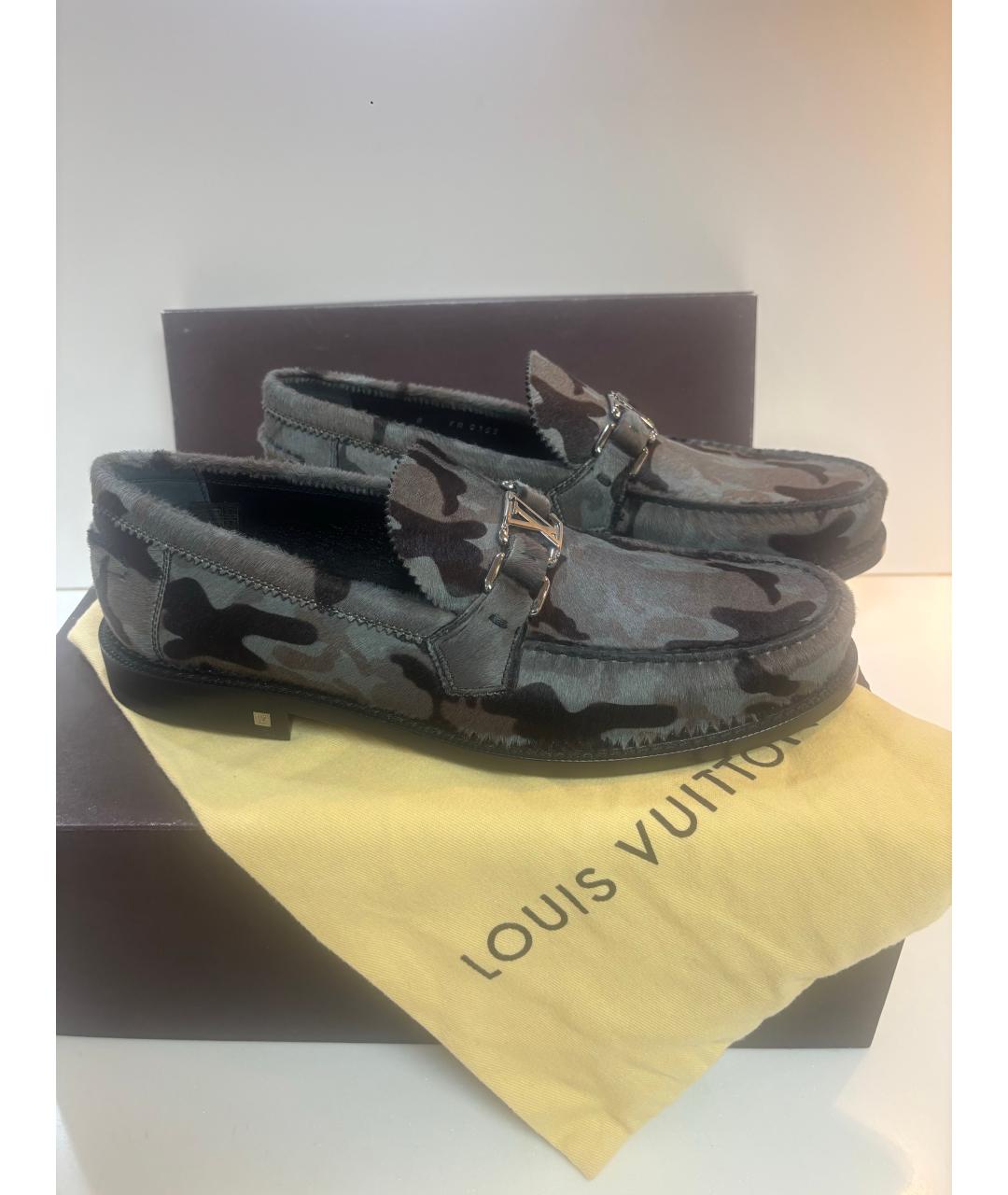 LOUIS VUITTON Мульти лоферы, фото 8