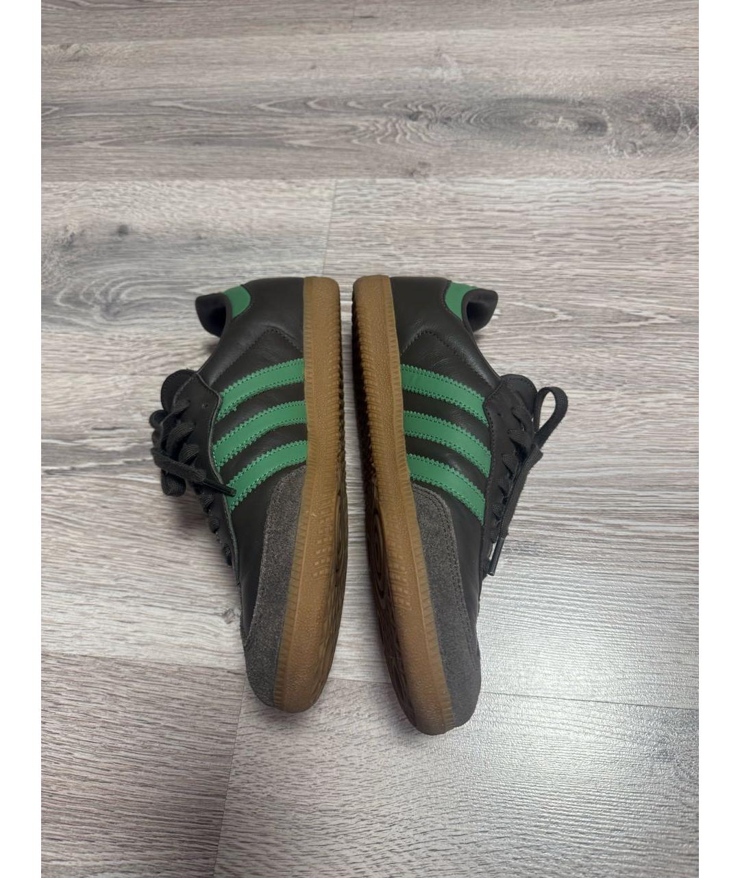 ADIDAS Серые кожаные кеды, фото 7