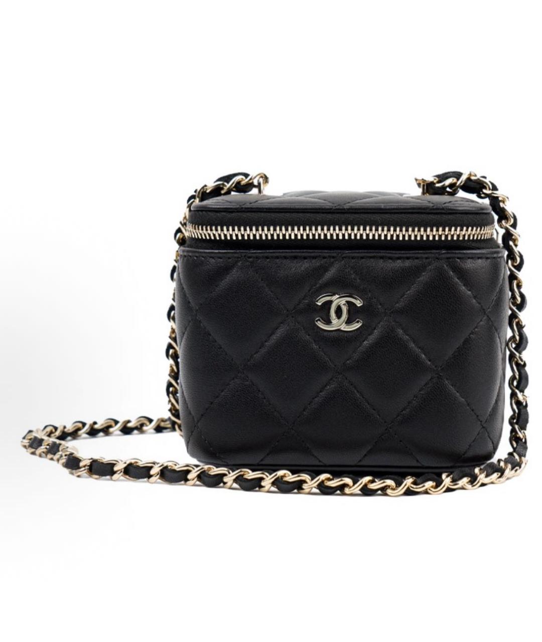 CHANEL Черная сумка через плечо, фото 3