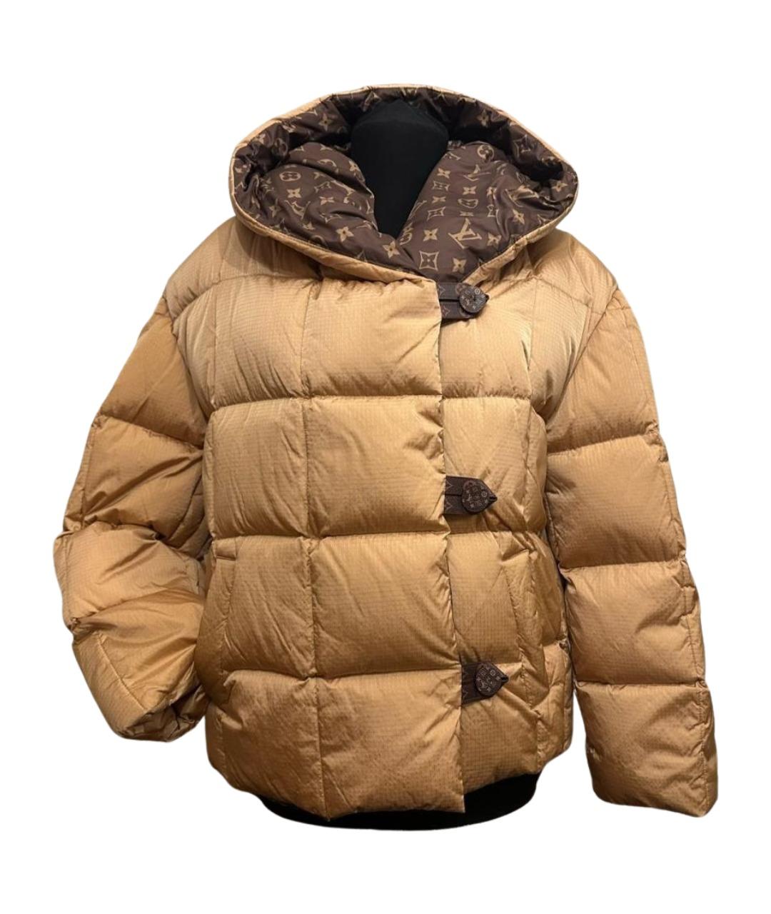 LOUIS VUITTON Бежевый пуховик, фото 1