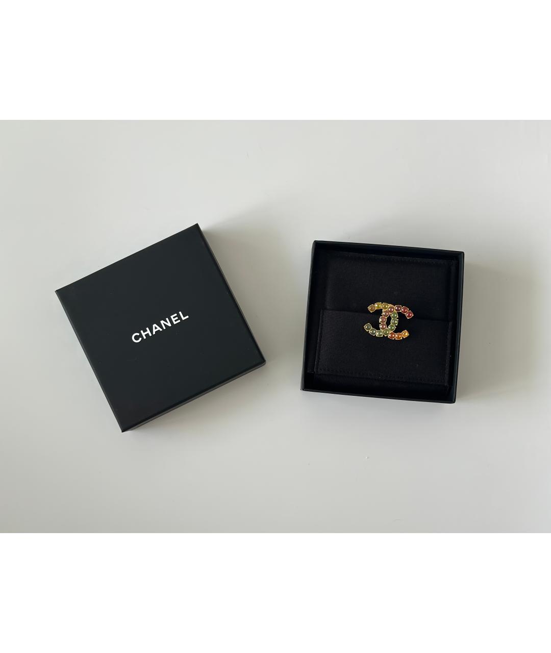 CHANEL Мульти металлическая булавка / брошь, фото 2