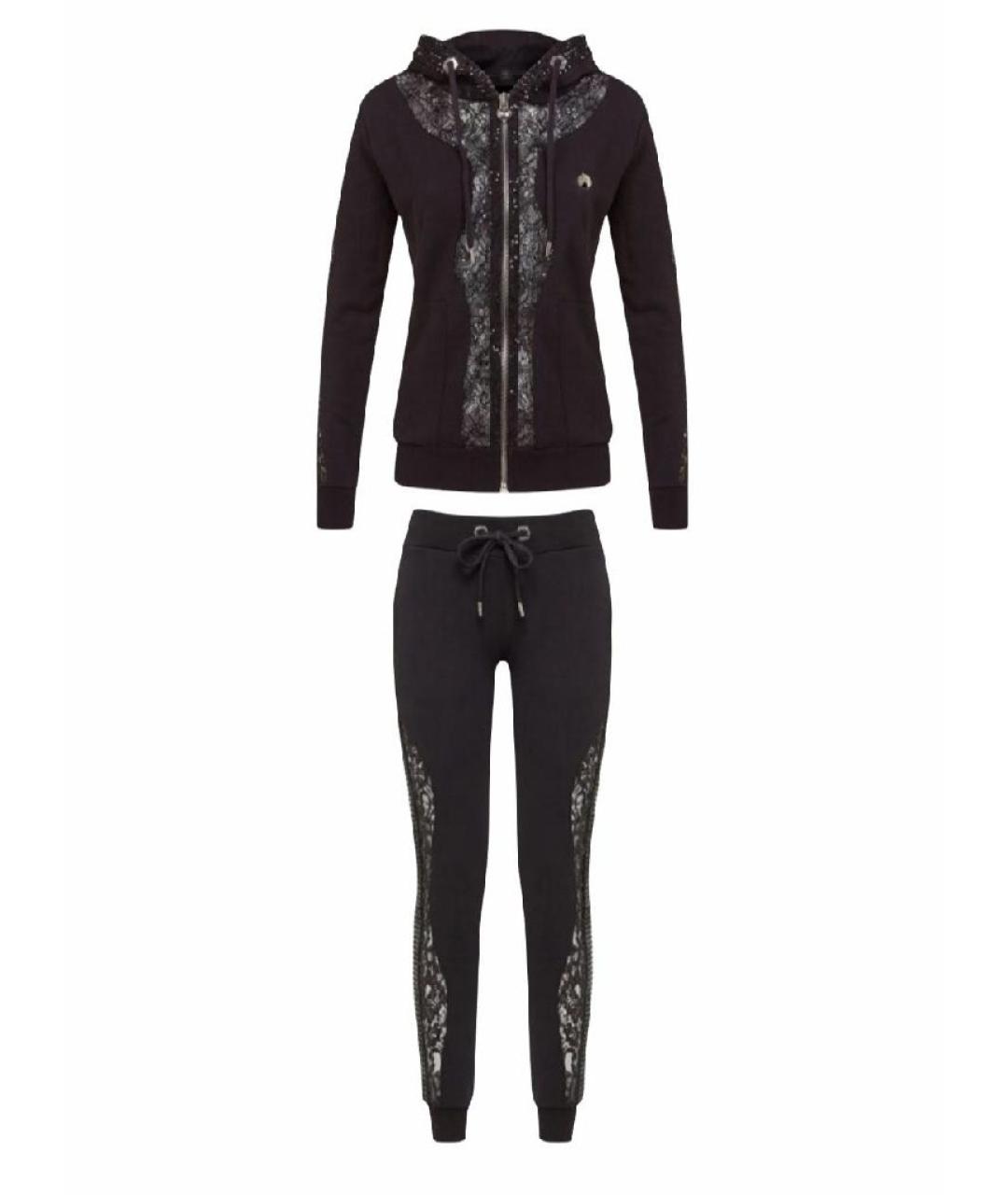 PHILIPP PLEIN Черный хлопковый спортивные костюмы, фото 1