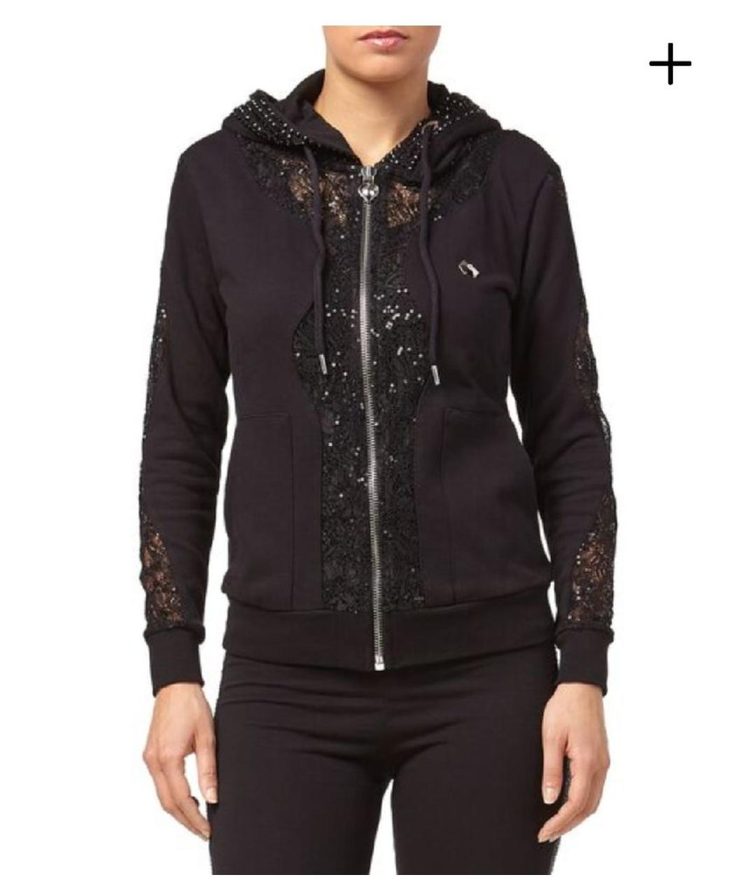 PHILIPP PLEIN Черный хлопковый спортивные костюмы, фото 2