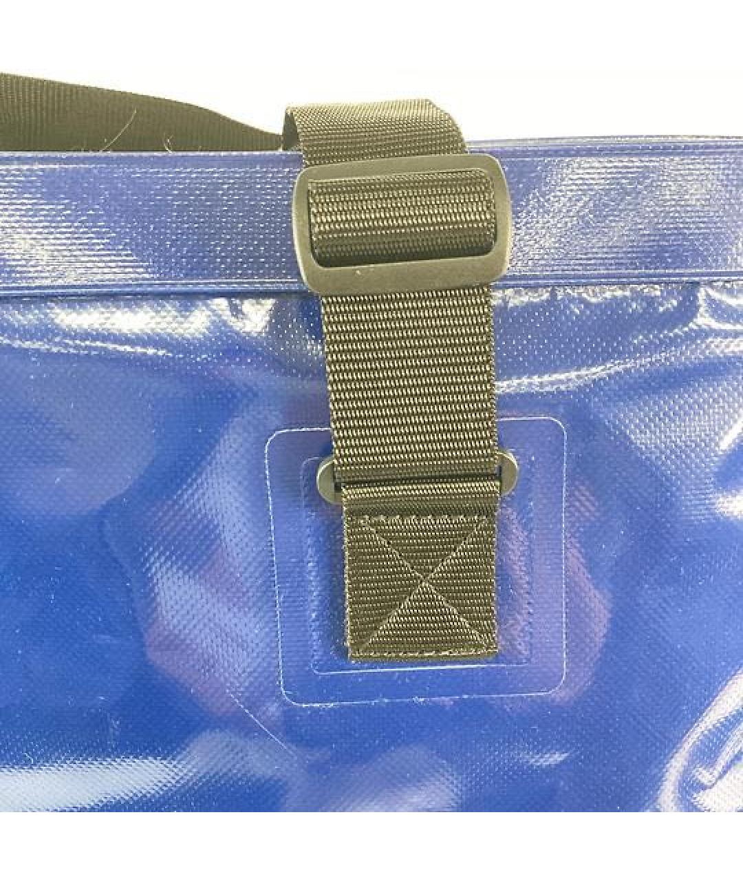 CHANEL Синяя синтетическая сумка тоут, фото 7