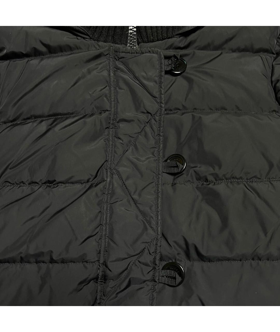 HERNO Черная полиамидовая куртка, фото 4