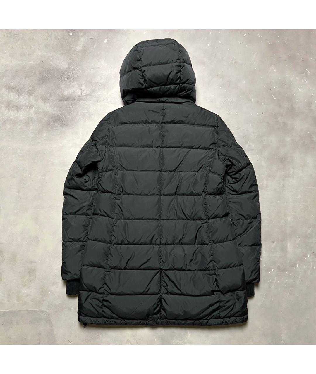 HERNO Черная полиамидовая куртка, фото 2