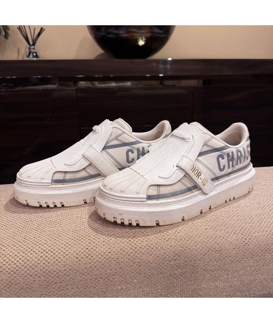 CHRISTIAN DIOR Белые кроссовки, фото 6