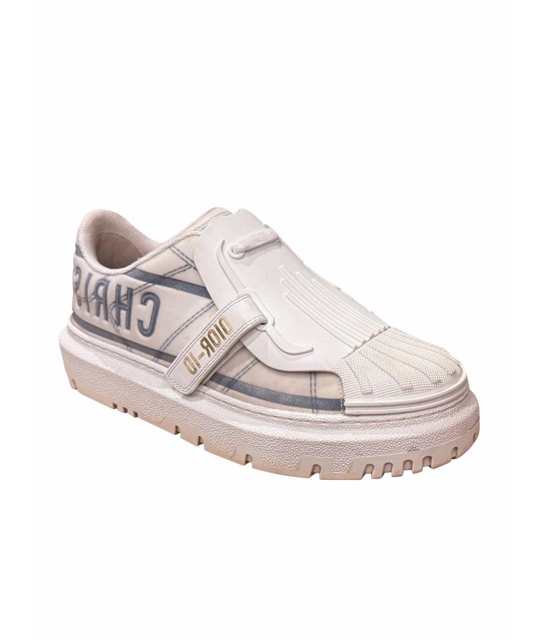 CHRISTIAN DIOR Белые кроссовки, фото 1