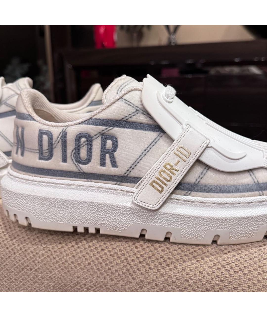 CHRISTIAN DIOR Белые кроссовки, фото 5