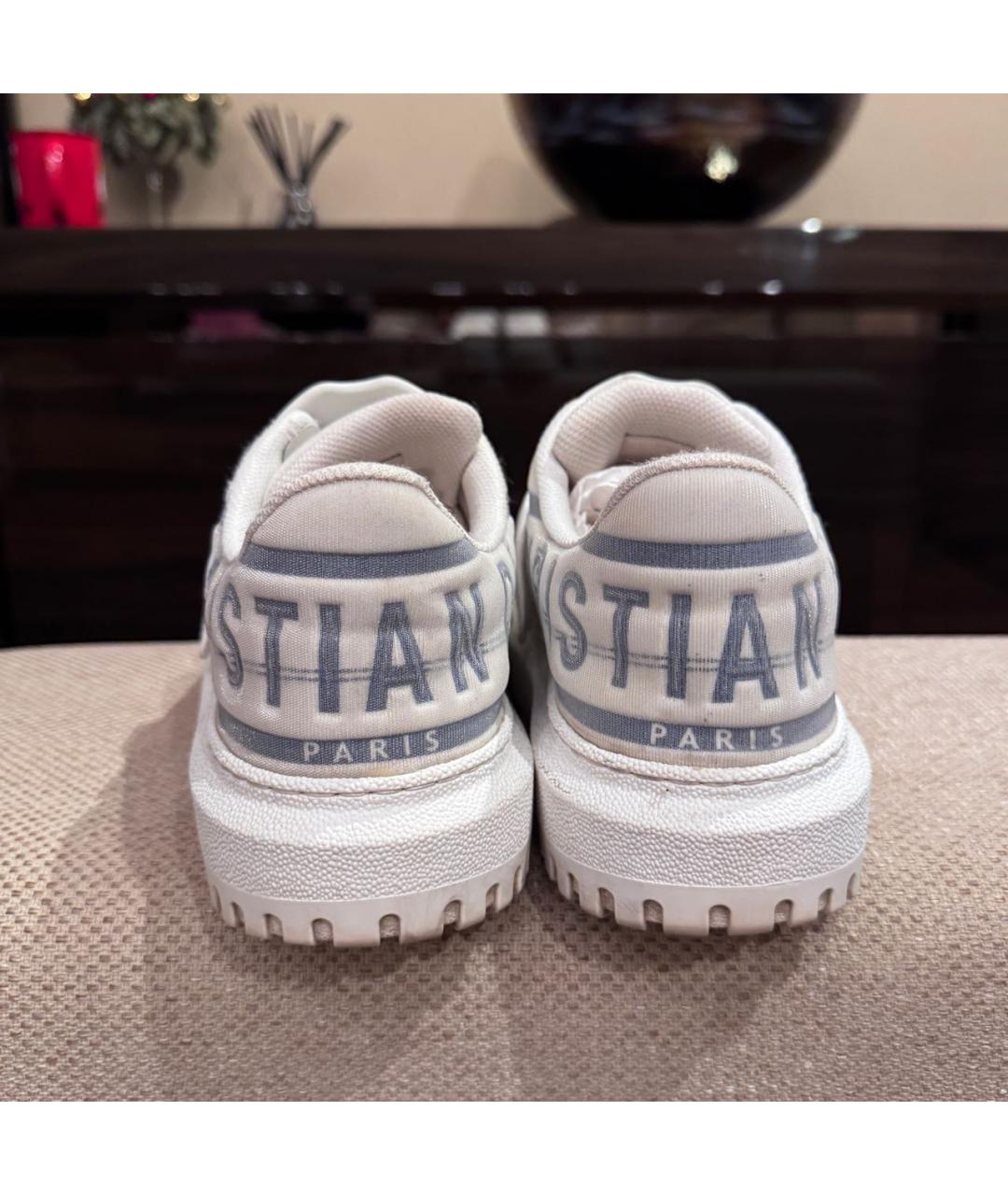 CHRISTIAN DIOR Белые кроссовки, фото 3