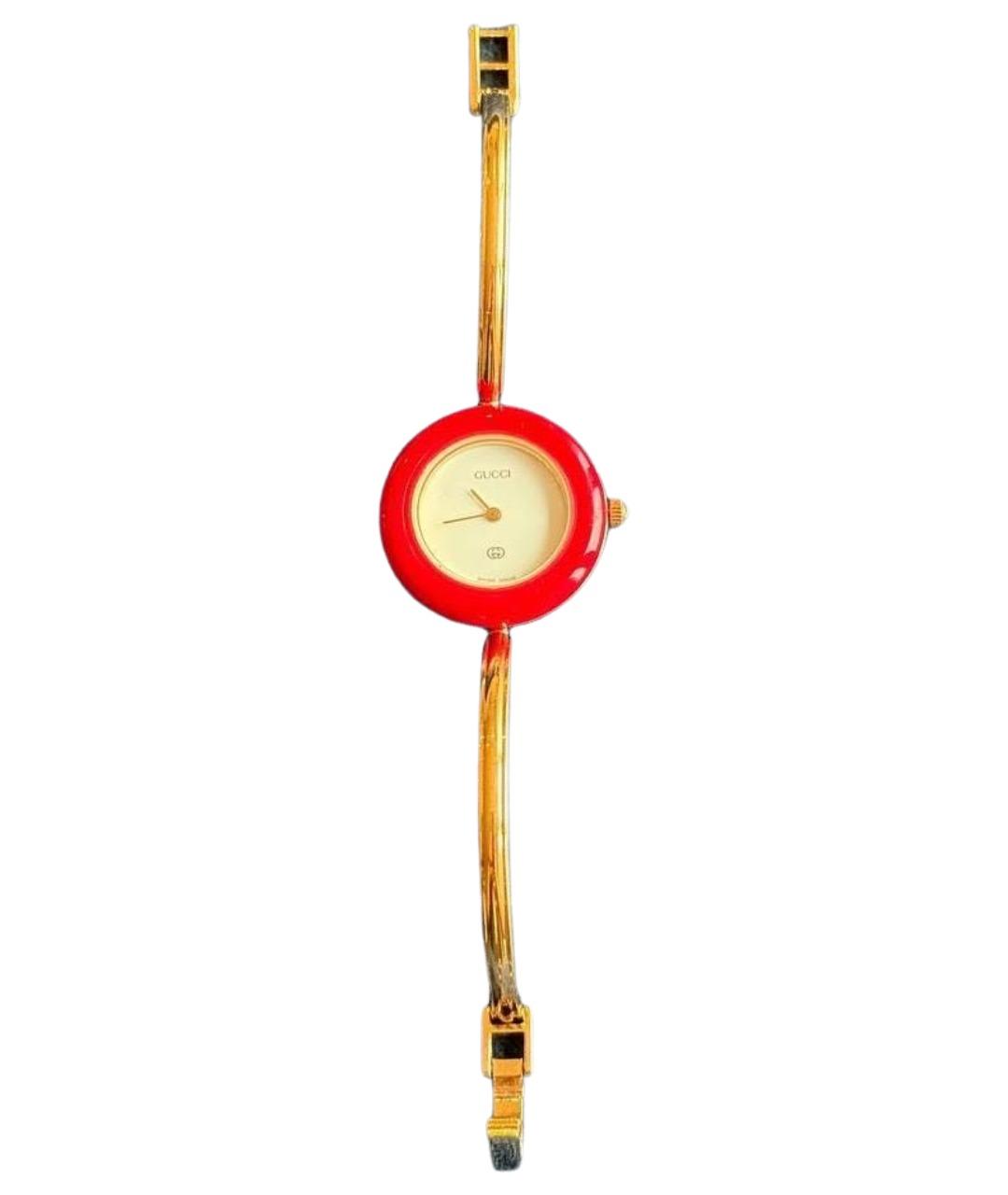 GUCCI Золотые часы, фото 1