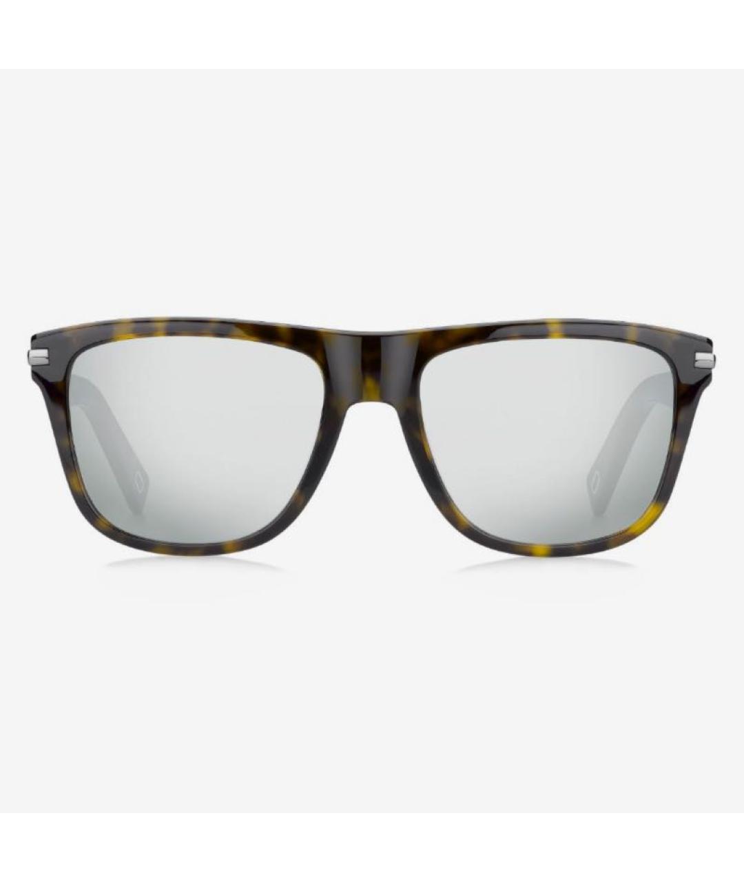 MARC JACOBS Коричневые пластиковые солнцезащитные очки, фото 2