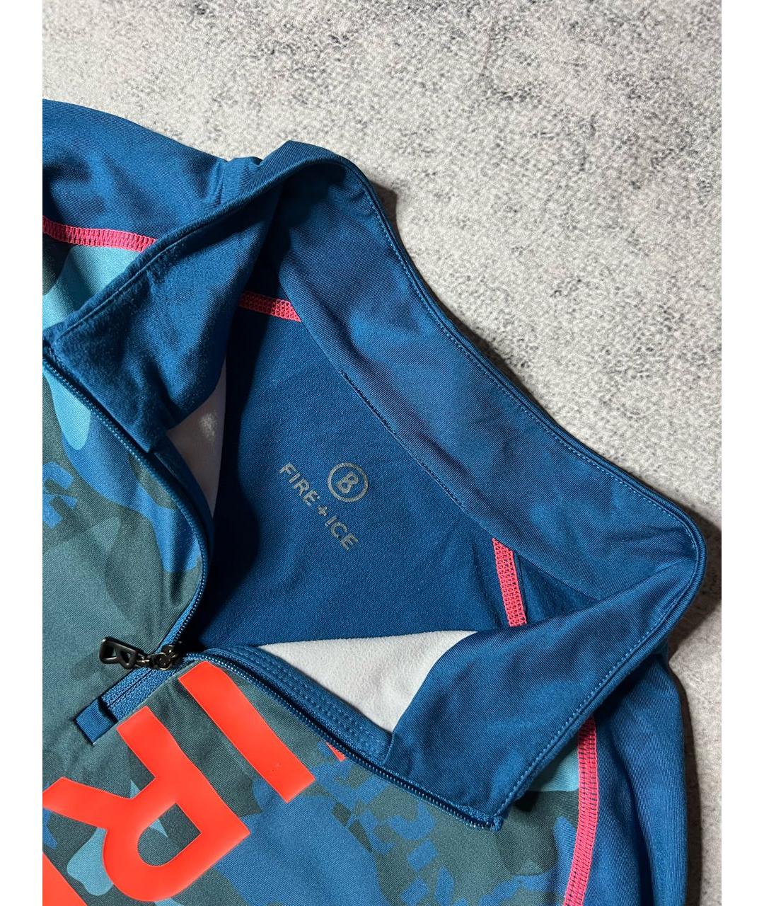 BOGNER Синяя полиэстеровая спортивная куртка, фото 5