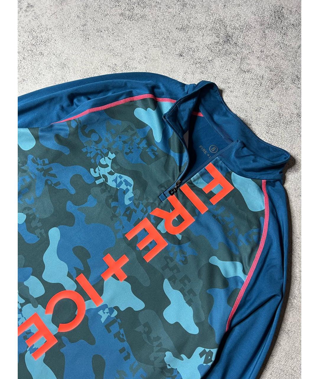 BOGNER Синяя полиэстеровая спортивная куртка, фото 2