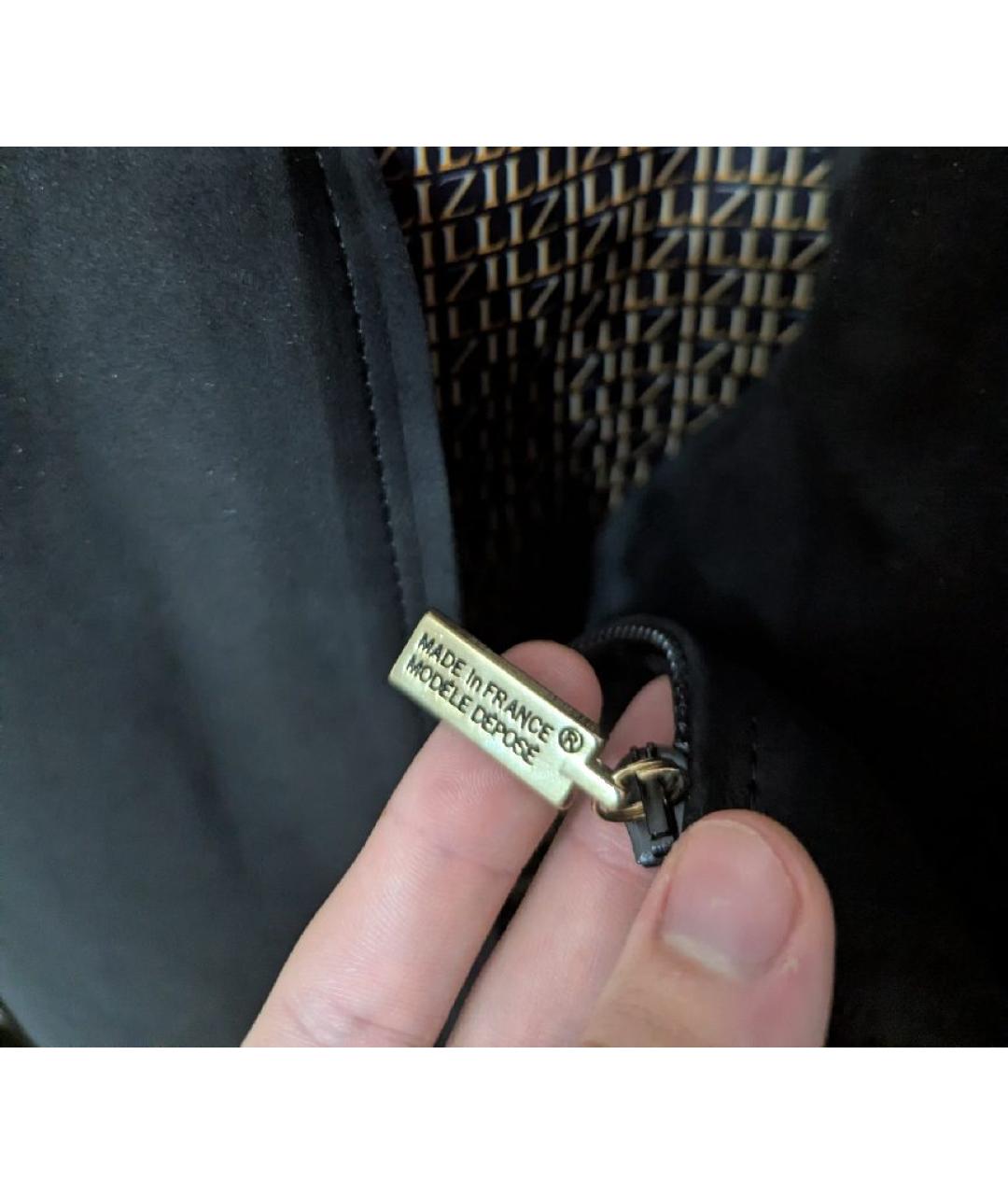 ZILLI Черная кожаная куртка, фото 9