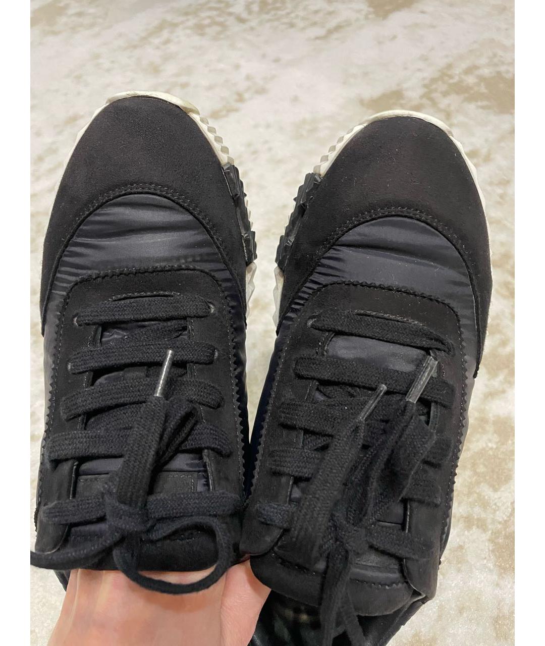 HERMES Черные кроссовки, фото 8