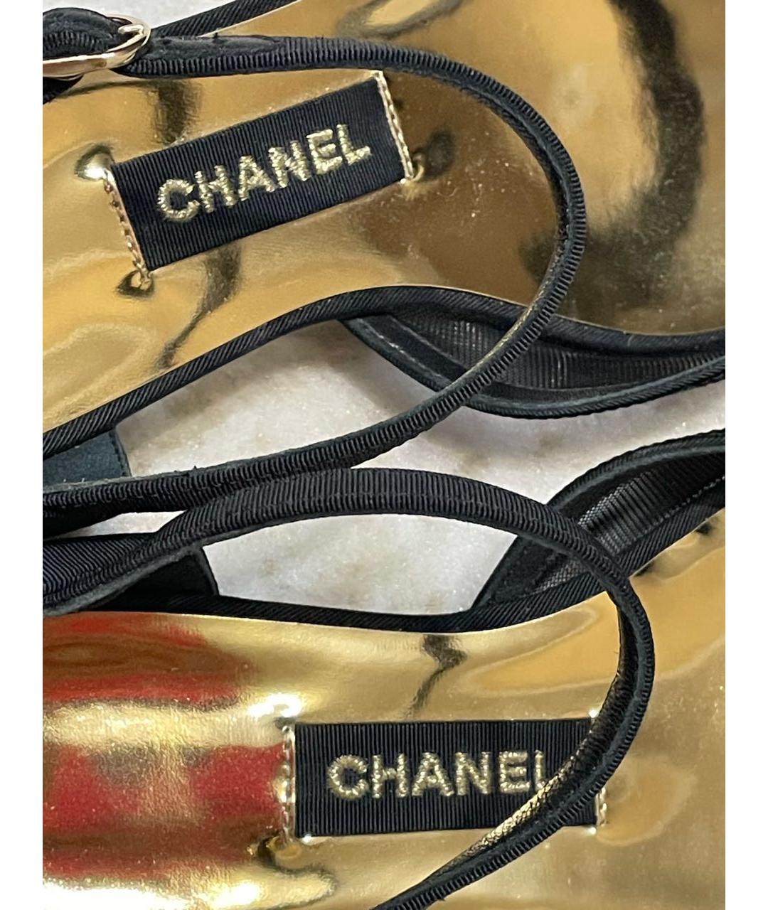CHANEL Черные туфли, фото 7