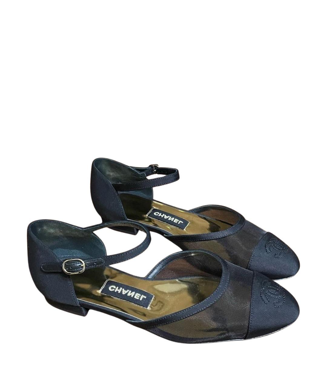 CHANEL Черные туфли, фото 1