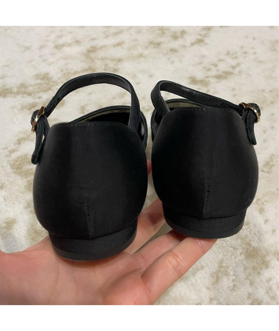 CHANEL Черные туфли, фото 4