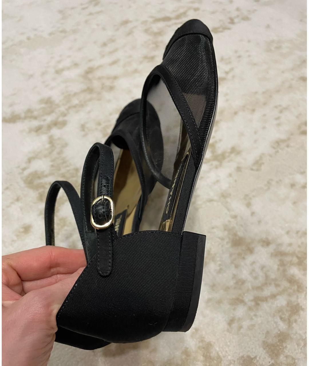 CHANEL Черные туфли, фото 6