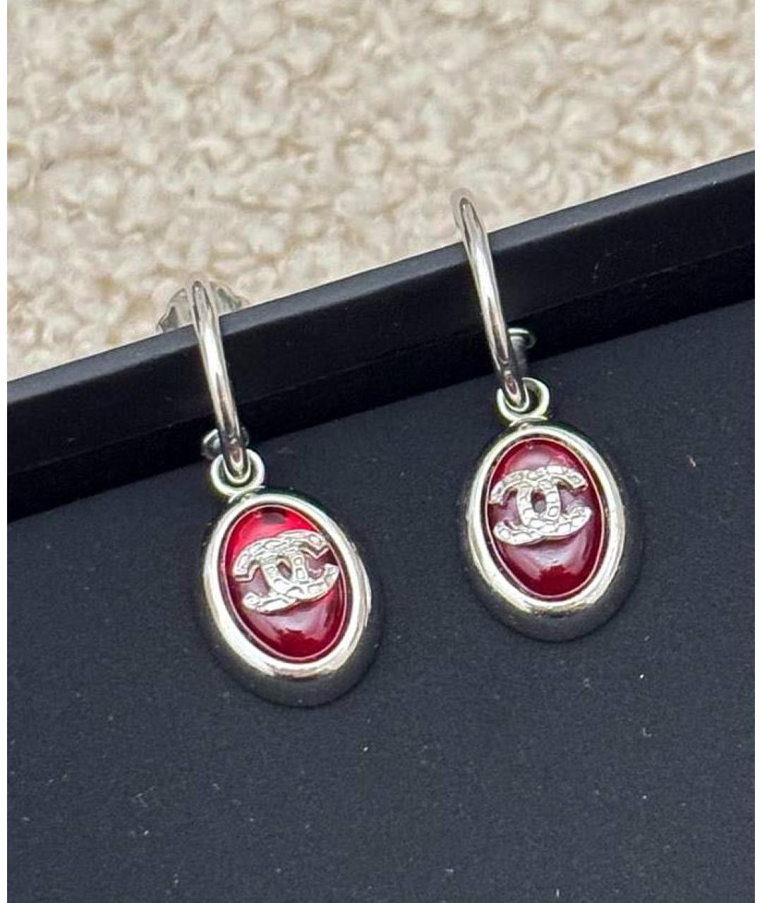 CHANEL Золотые серьги, фото 2