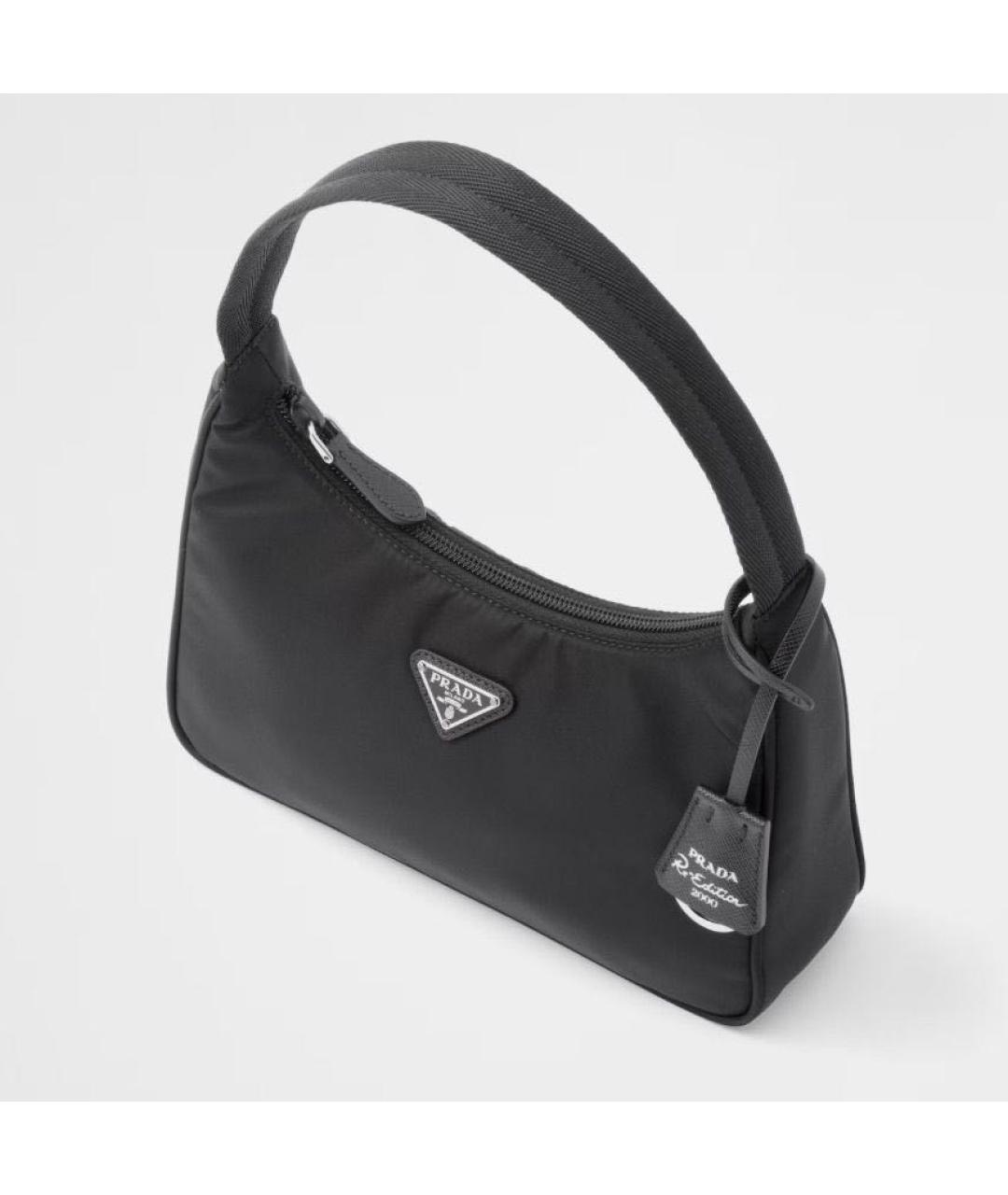 PRADA Черная сумка с короткими ручками, фото 2