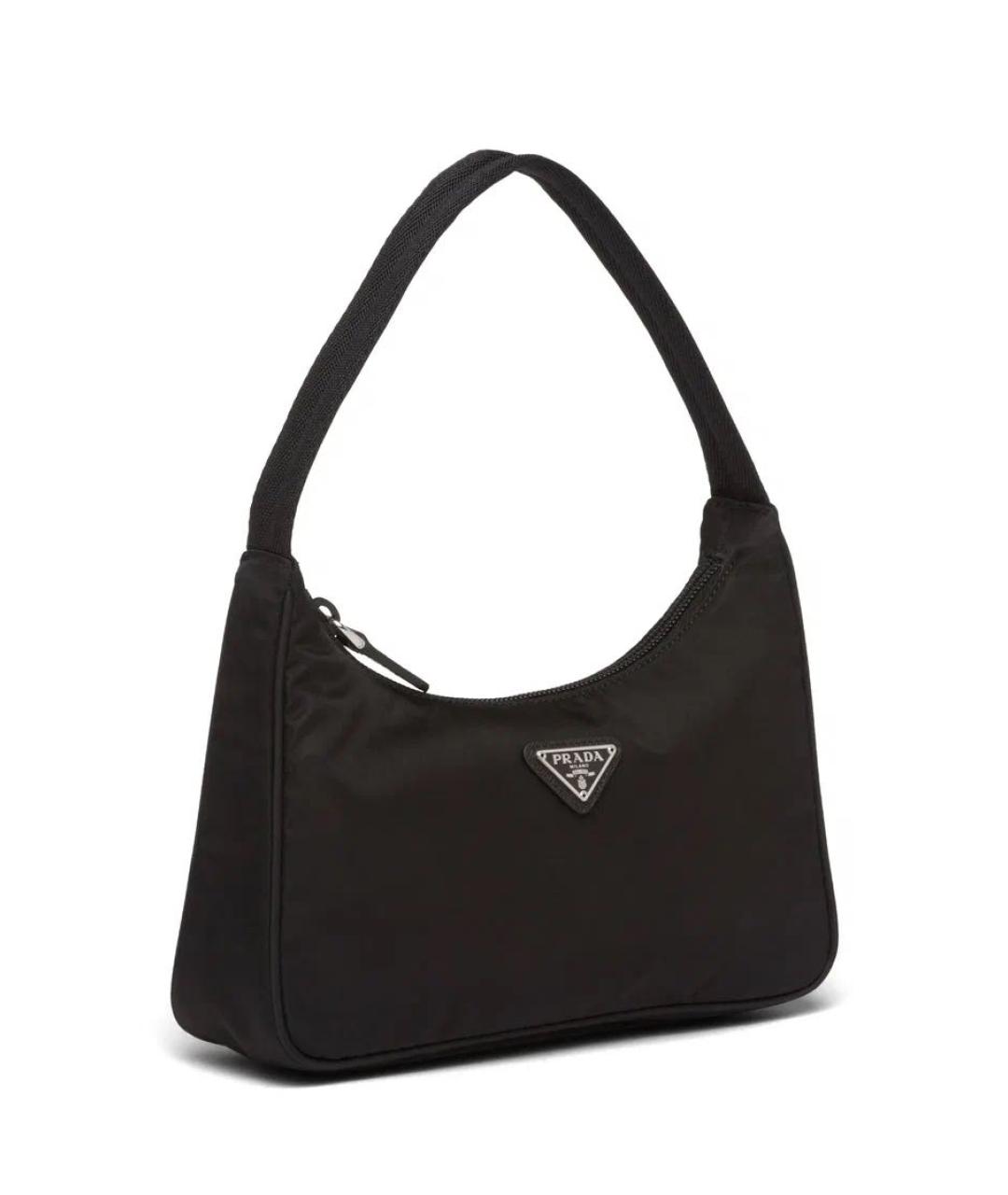 PRADA Черная сумка с короткими ручками, фото 3