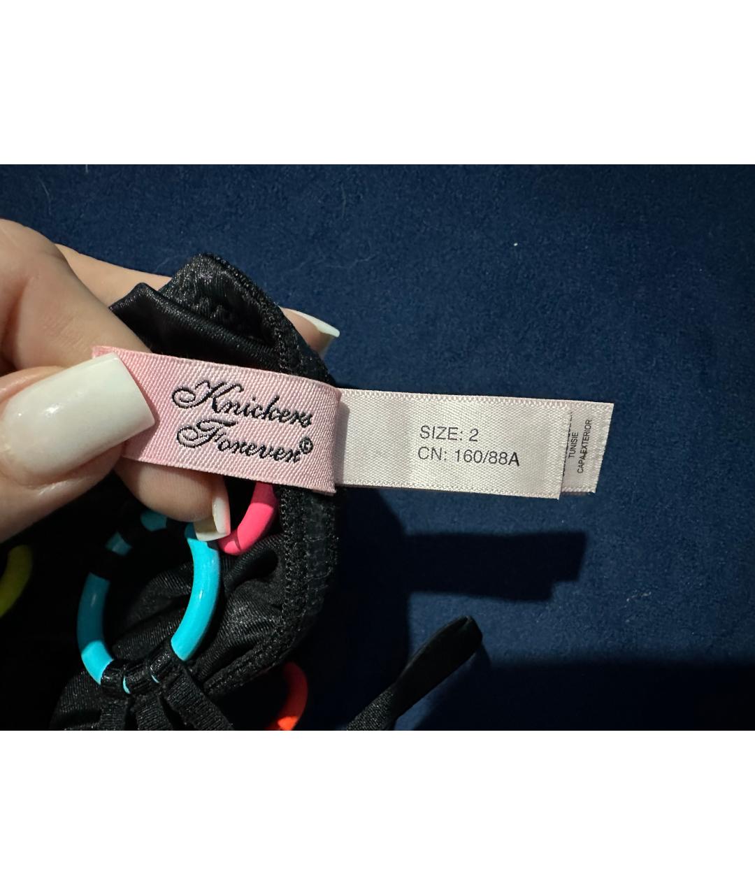 AGENT PROVOCATEUR Черный полиамидовый купальник, фото 4