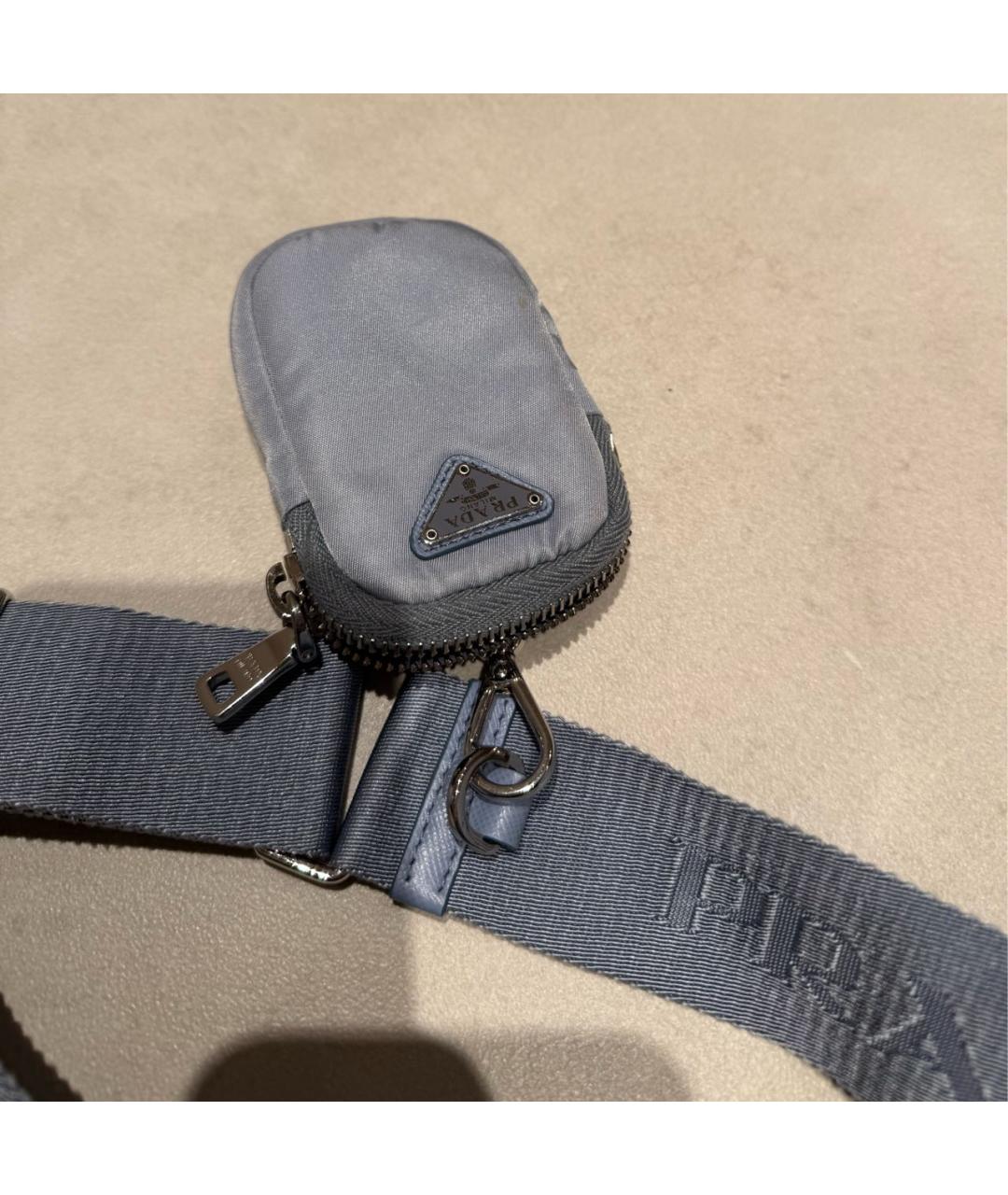 PRADA Серая сумка через плечо, фото 4