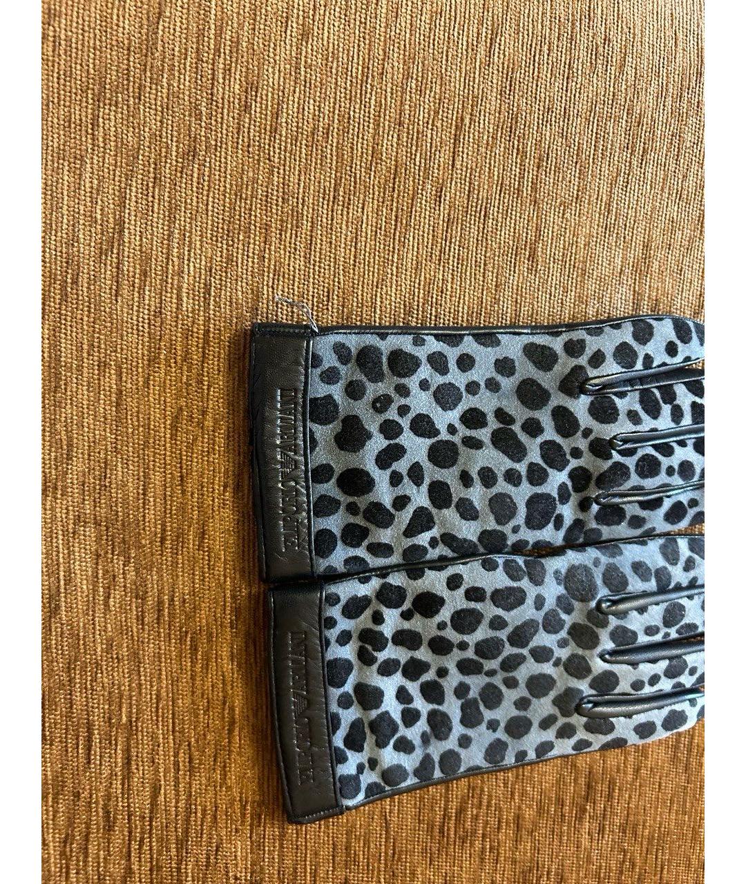 EMPORIO ARMANI Мульти кожаные перчатки, фото 6