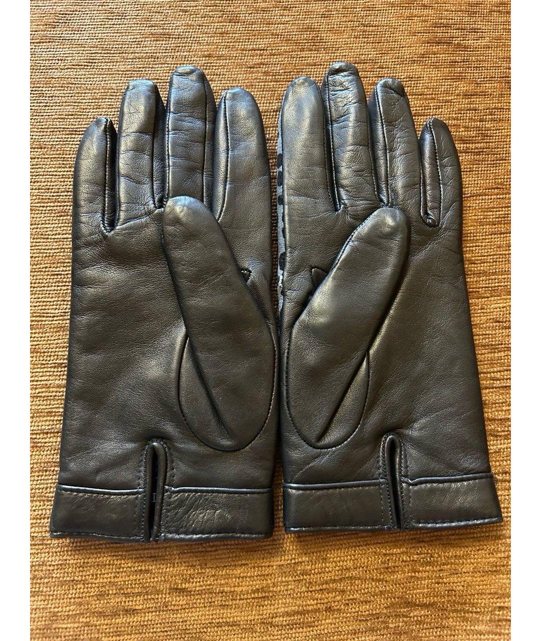 EMPORIO ARMANI Мульти кожаные перчатки, фото 2