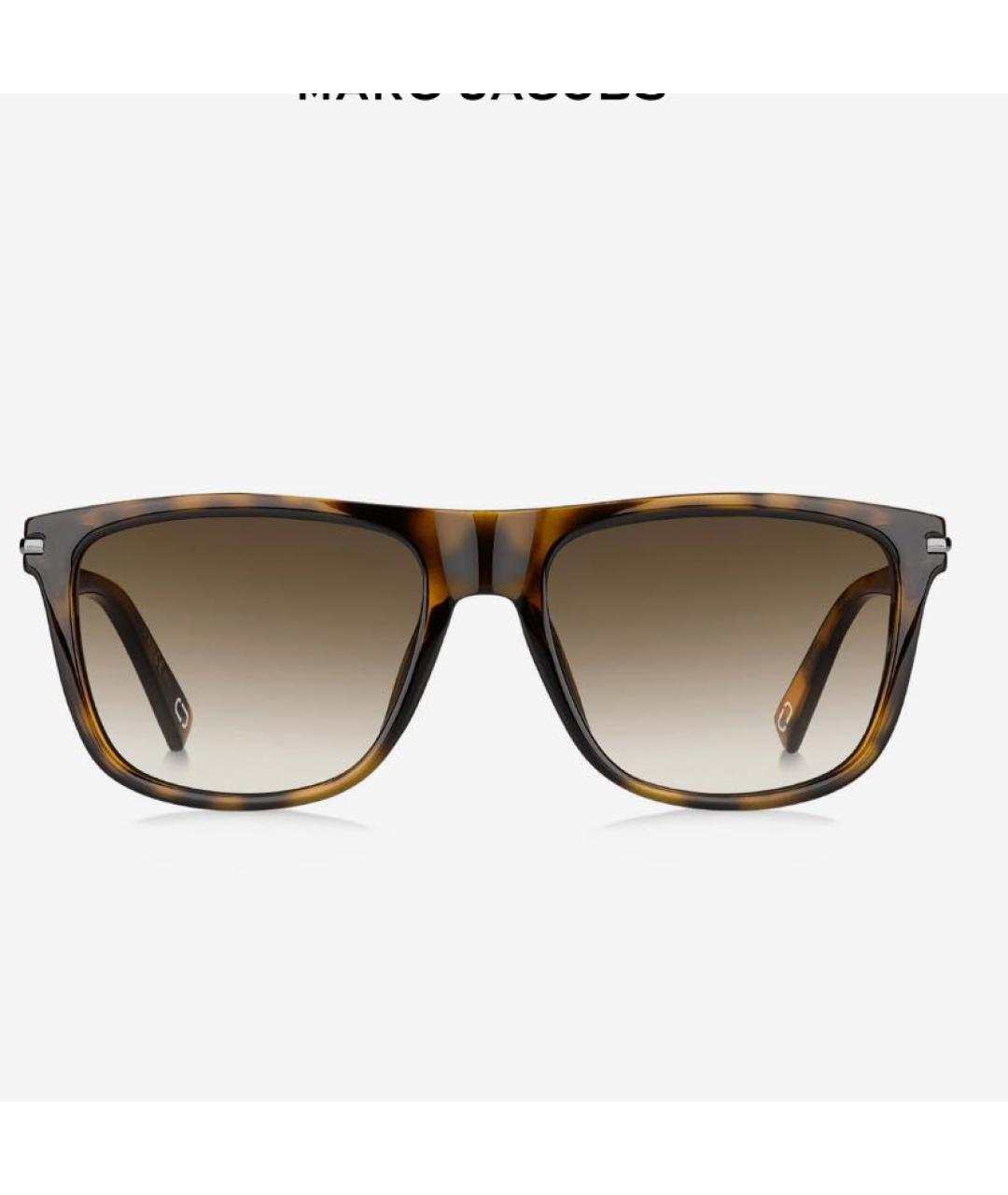 MARC JACOBS Коричневые пластиковые солнцезащитные очки, фото 2