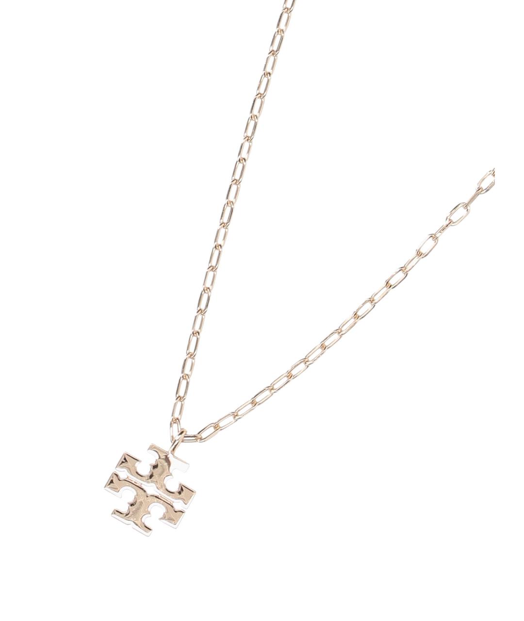 TORY BURCH Золотая металлическая подвеска, фото 2