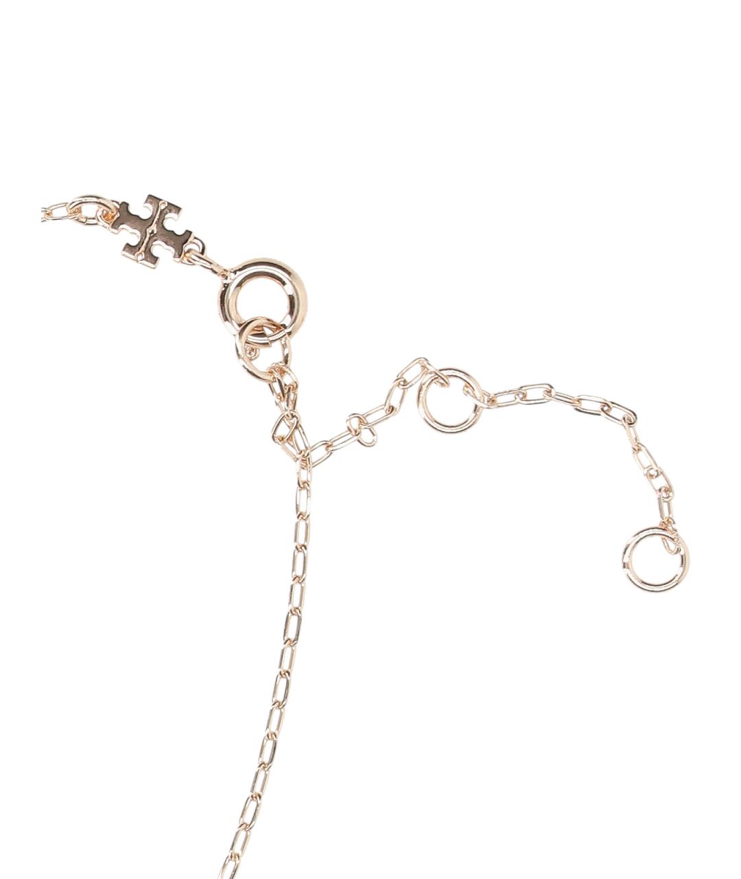 TORY BURCH Золотая металлическая подвеска, фото 3