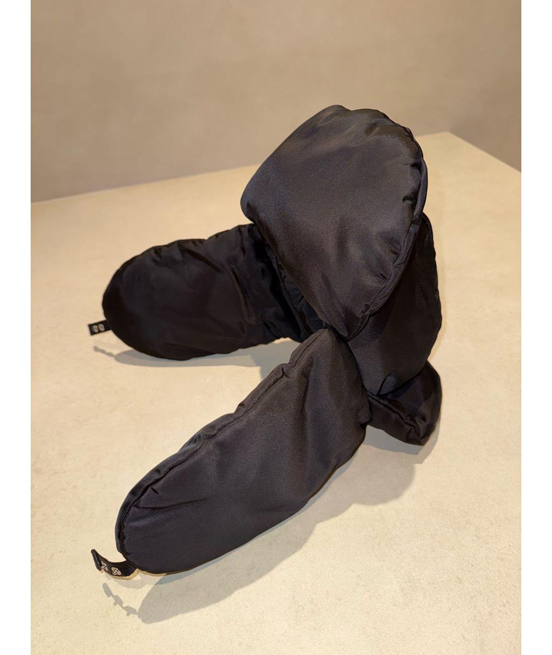 PRADA Черная шапка, фото 3