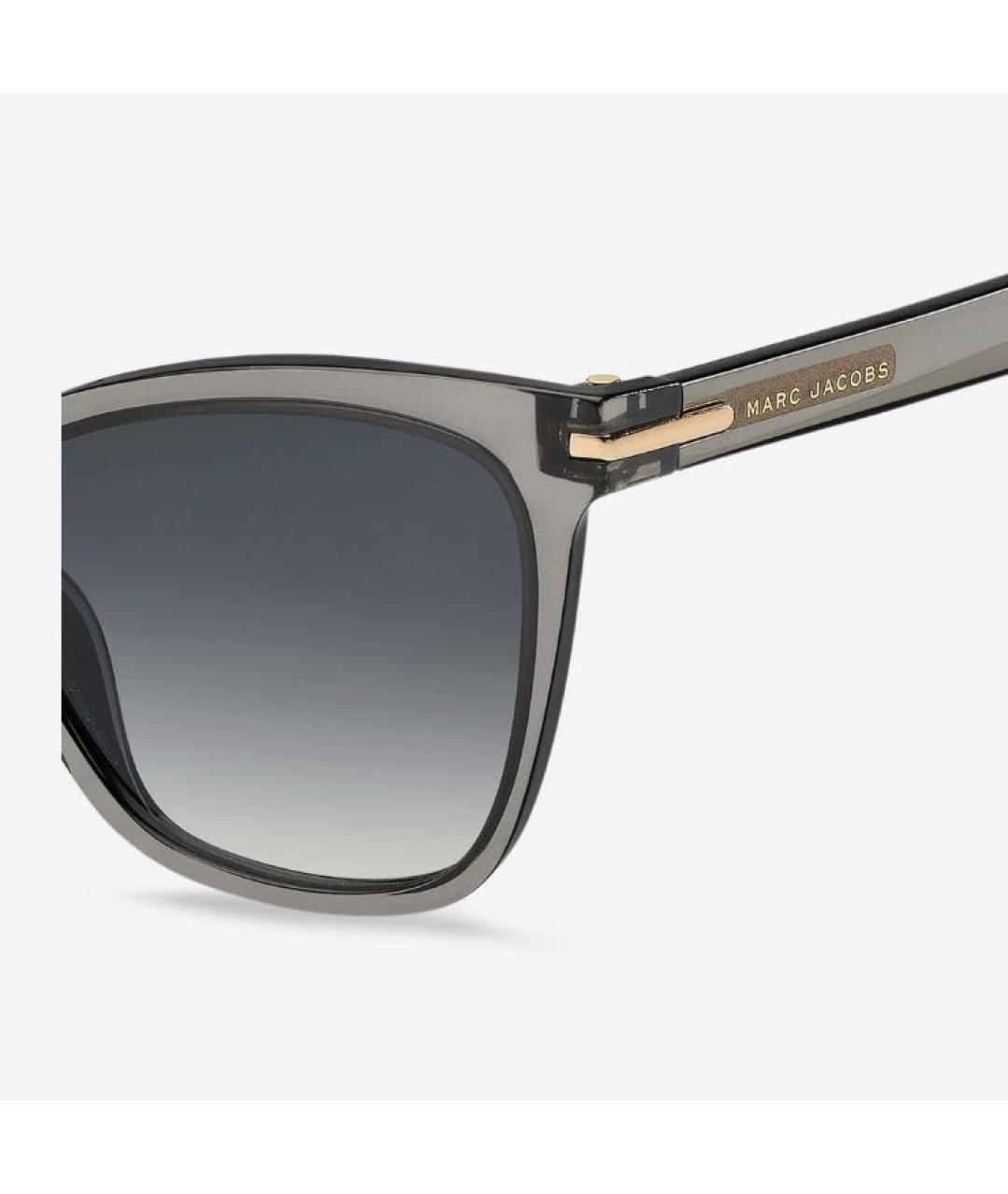 MARC JACOBS Серые пластиковые солнцезащитные очки, фото 3