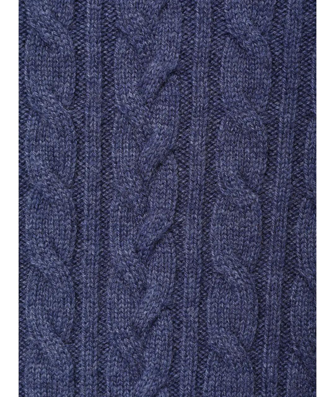 AGNONA Синий кашемировый джемпер / свитер, фото 6
