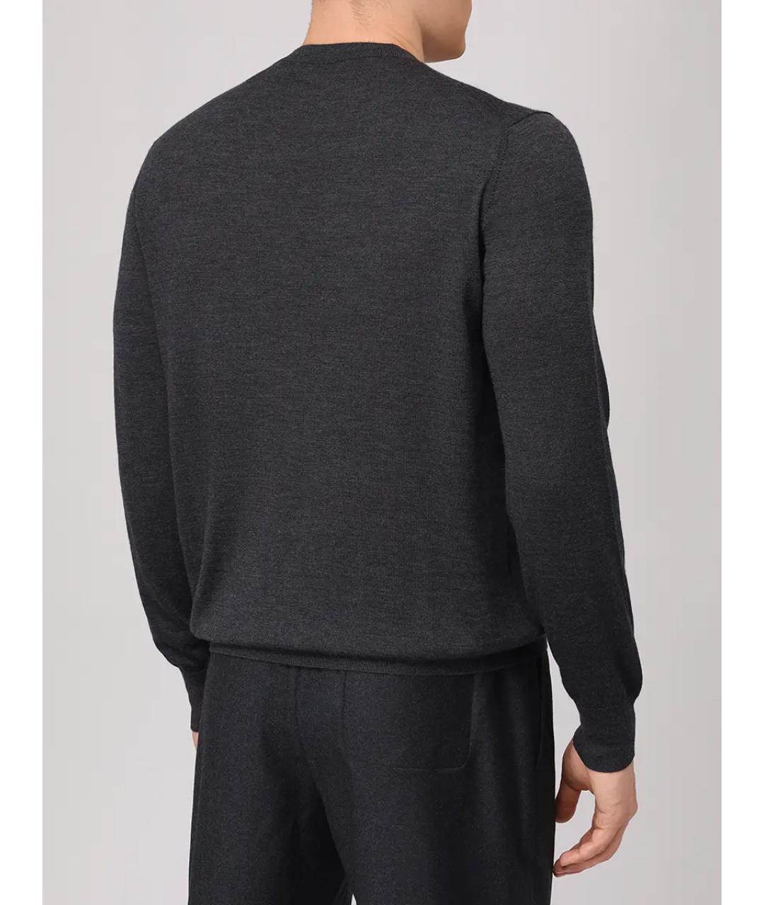 AGNONA Черный джемпер / свитер, фото 3