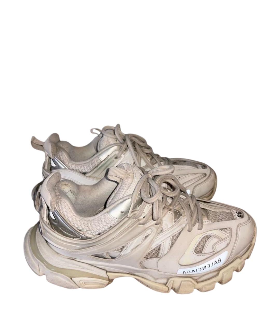 BALENCIAGA Белые синтетические кроссовки, фото 1