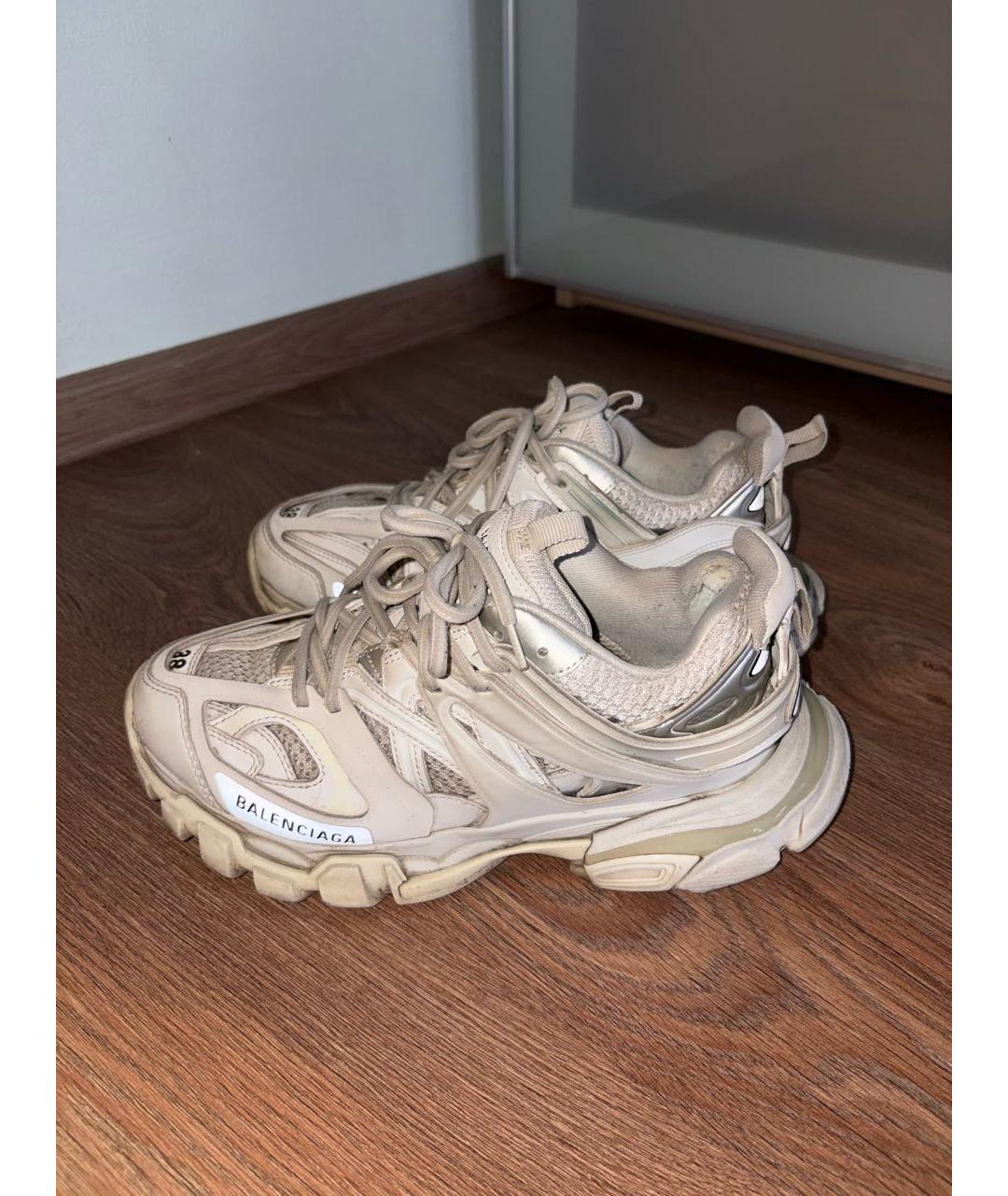 BALENCIAGA Белые синтетические кроссовки, фото 5