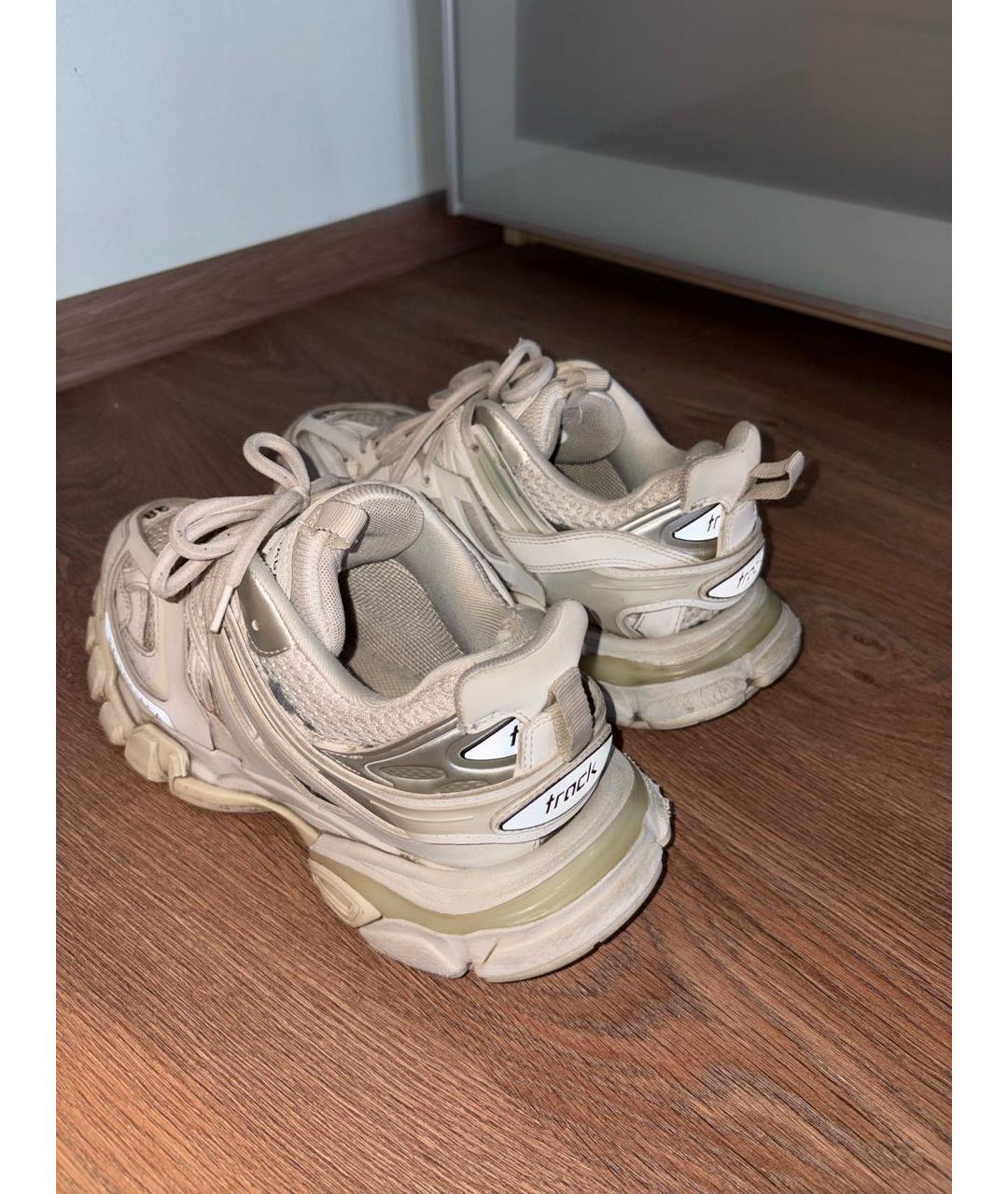 BALENCIAGA Белые синтетические кроссовки, фото 4