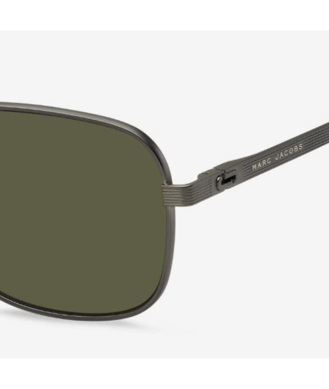 MARC JACOBS Зеленые металлические солнцезащитные очки, фото 2