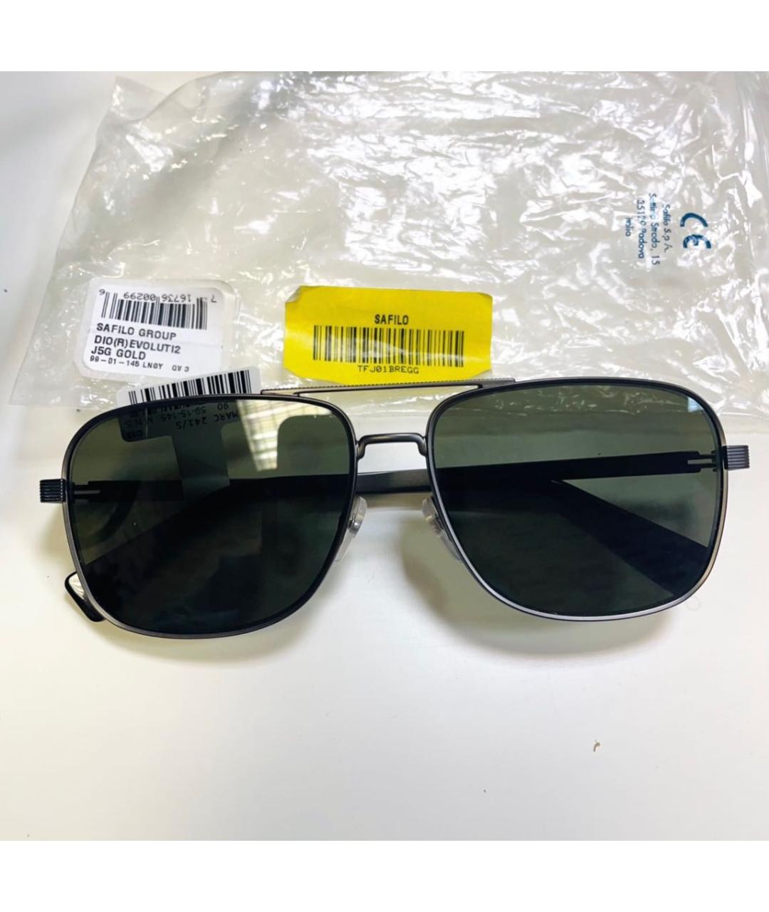 MARC JACOBS Зеленые металлические солнцезащитные очки, фото 4