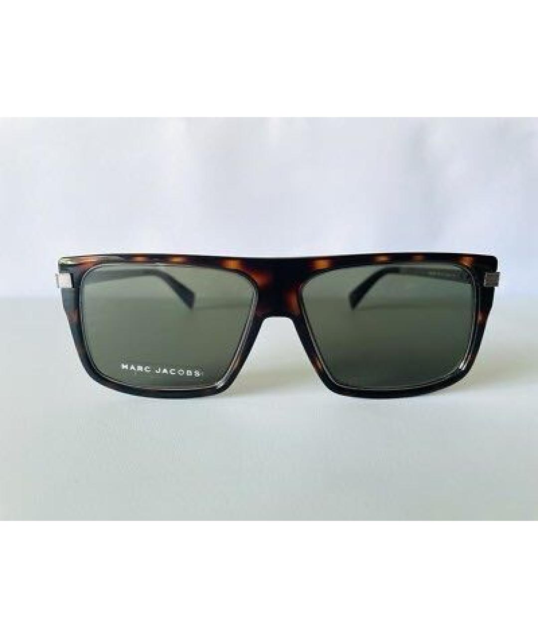 MARC JACOBS Коричневые пластиковые солнцезащитные очки, фото 2