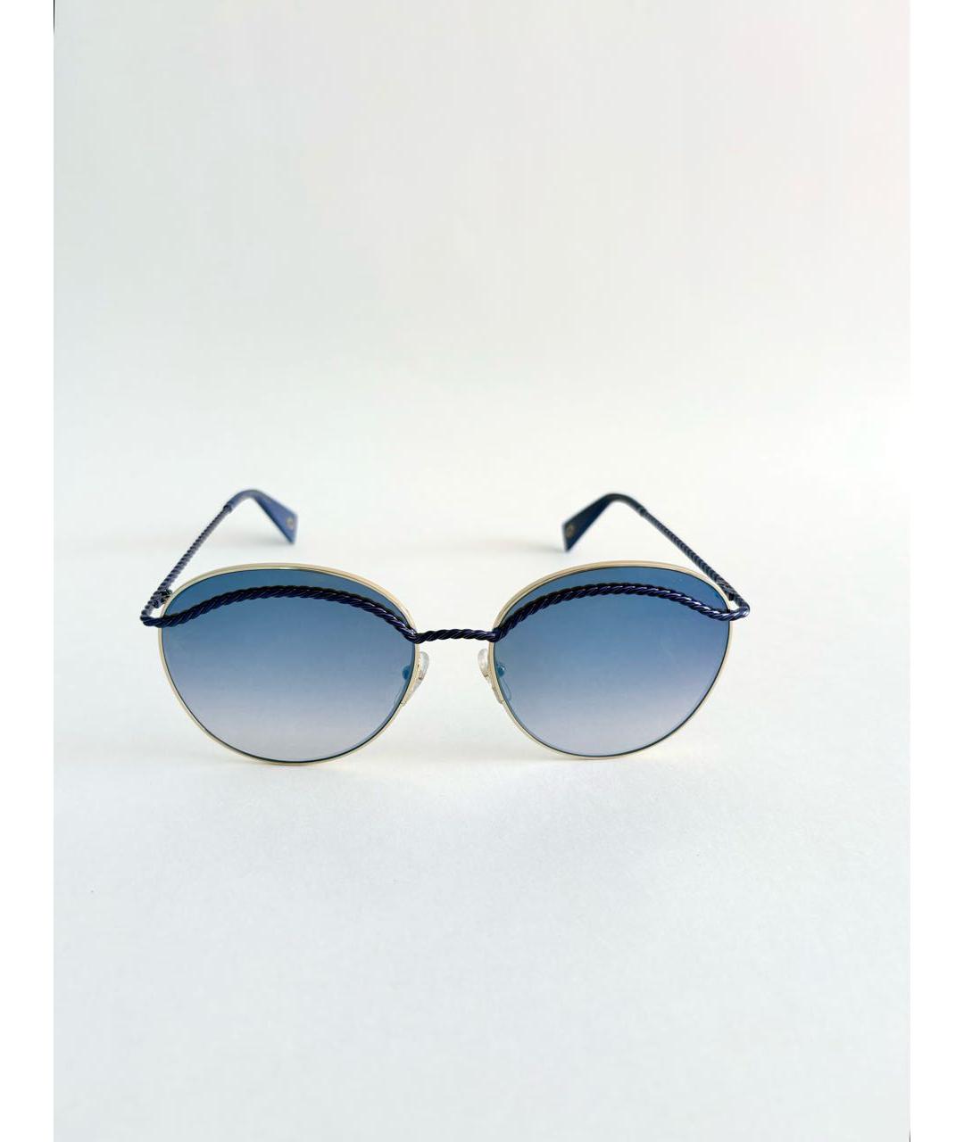 MARC JACOBS Синие металлические солнцезащитные очки, фото 6