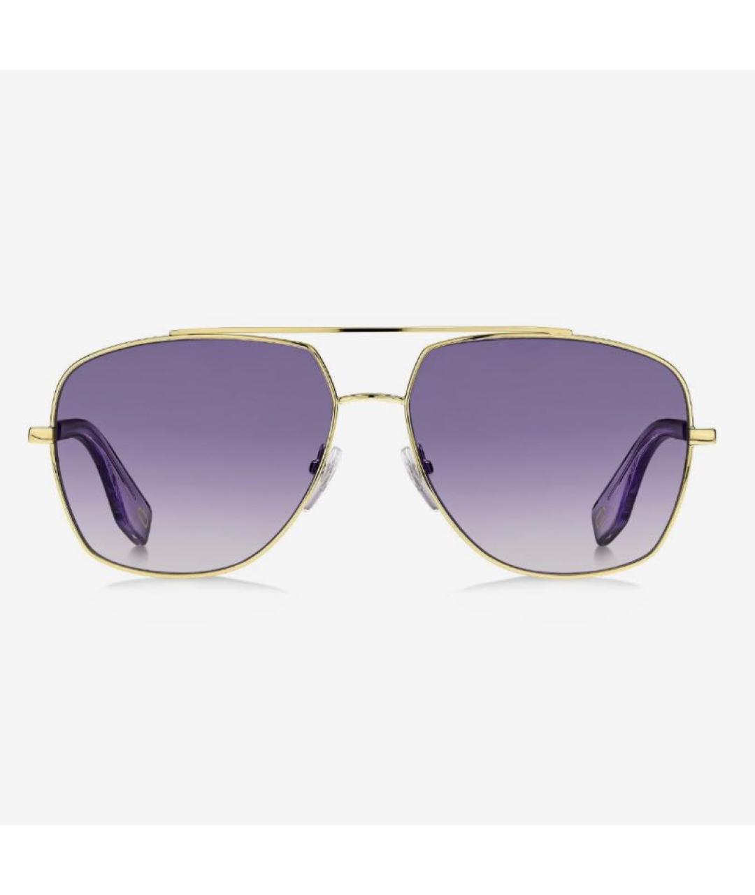 MARC JACOBS Фиолетовые металлические солнцезащитные очки, фото 2