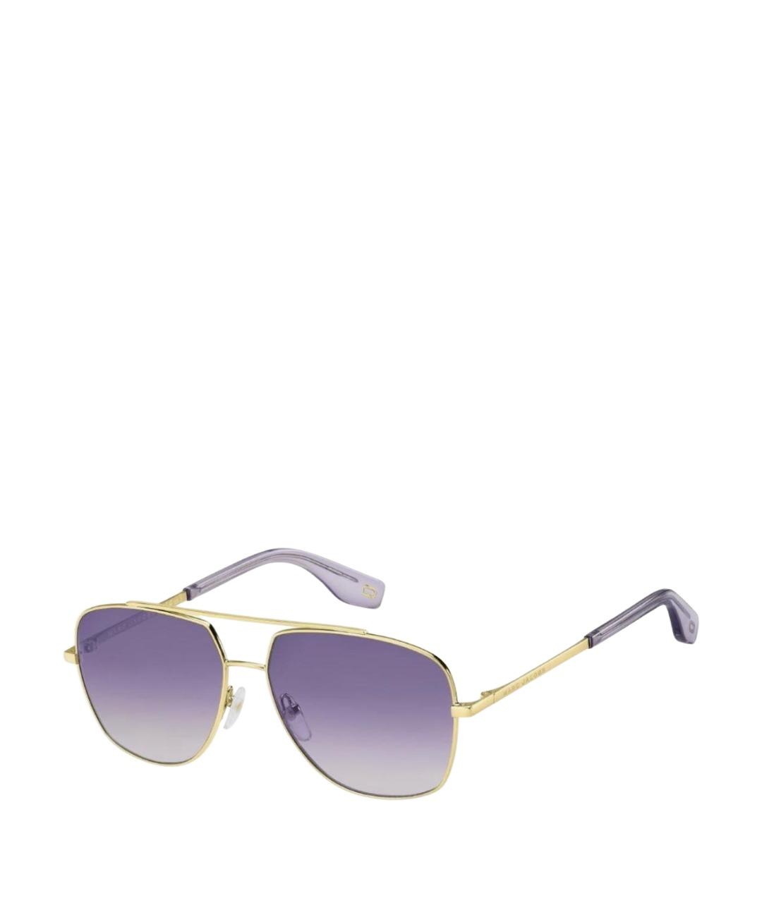 MARC JACOBS Фиолетовые металлические солнцезащитные очки, фото 1