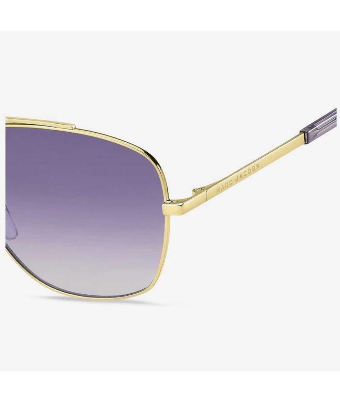 MARC JACOBS Фиолетовые металлические солнцезащитные очки, фото 7