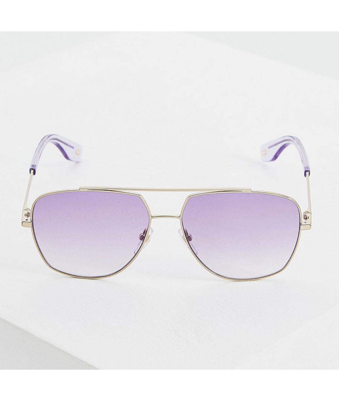 MARC JACOBS Фиолетовые металлические солнцезащитные очки, фото 6