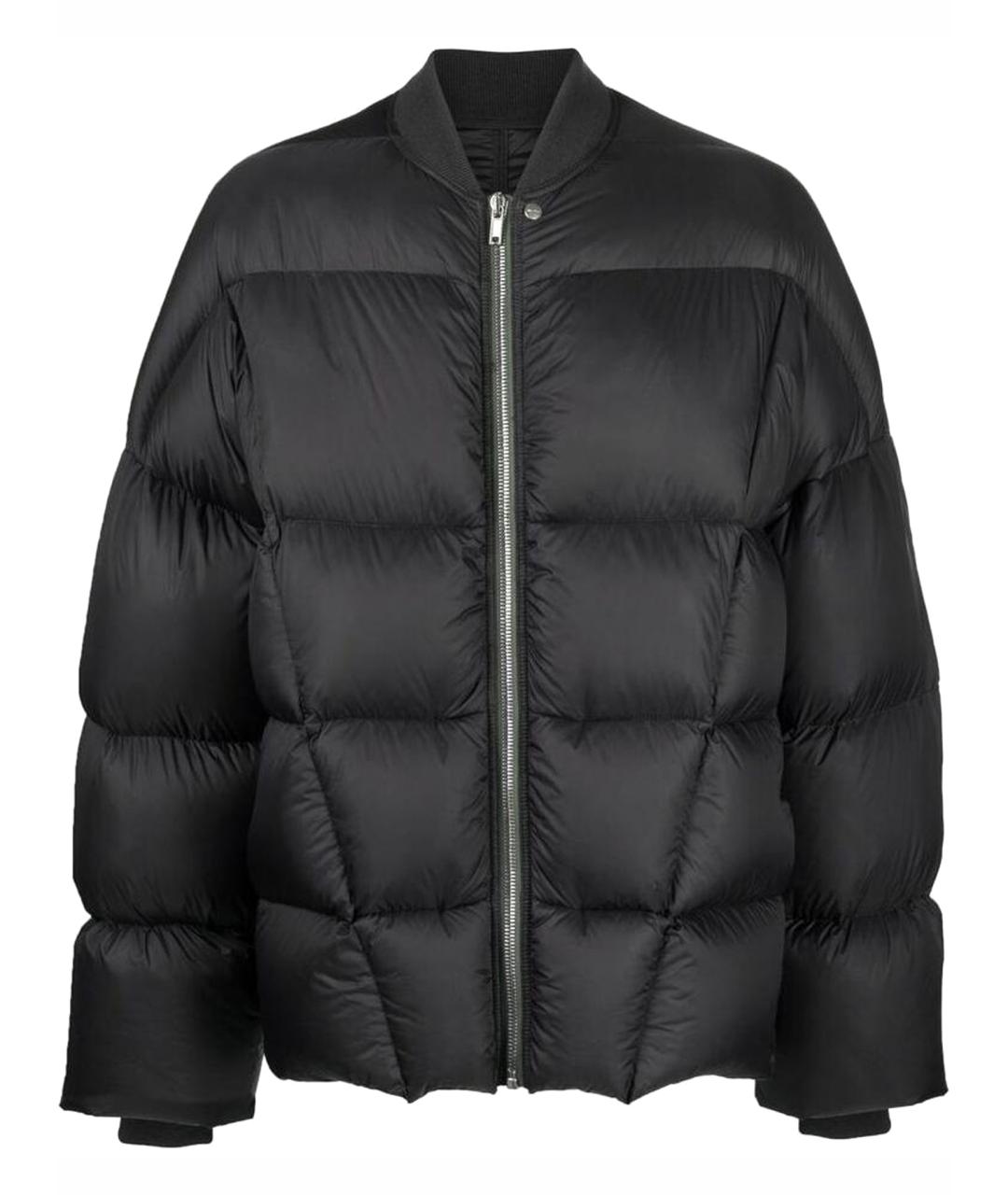 RICK OWENS Черный пуховик, фото 1